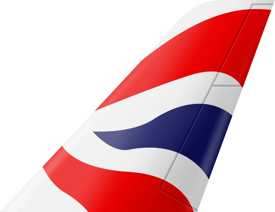 British Airways tail fin